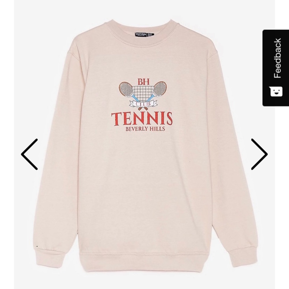 Nastygal tennis sweater